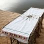 Handmade embroidery table runner made in Siwa oasis