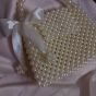Bow pearls bag