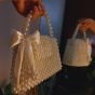 Bow pearls bag
