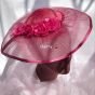  Burghandy Velvet fascinator 