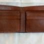 Genuine leather coloured wallet Handmade 