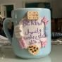 Polymer clay mug for mom