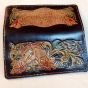 Genuine leather horse long wallet 