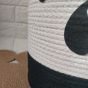Baby room basket panda shape