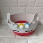Baby room organizer basket unicorn shape