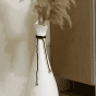 Tall Decorative Polyester Vase
