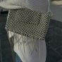 Strass silver bag