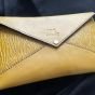Handcrafted genuine leather clutch bag
