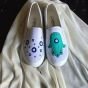 hand painted sneakers 