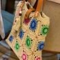 Crochet bag with granny squares