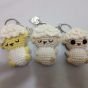 Cute Crochet Sheep Keychain – Bag Charm & Key Holder