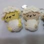 Cute Crochet Sheep Keychain – Bag Charm & Key Holder