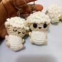 Cute Crochet Sheep Keychain – Bag Charm & Key Holder