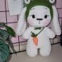 Crochet bunny doll 