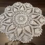 Circular cotton Doily
