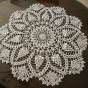 Circular cotton Doily