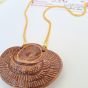 Ceramic & copper necklace