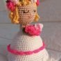 Amigurumi flowers doll 