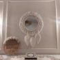 Mirror boho macrame