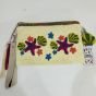 Fabric punch needle clutch 