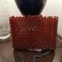 Handmade crystal bag 