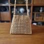 Wooden handmade bag 