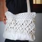 Macramee tote bag