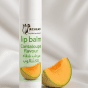 Lip balm with cantaloupe flavour