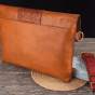 Pull-Up Leather Laptop Sleeve