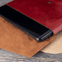 Pull-Up Leather Laptop Sleeve