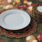 Christmas crochet placemat