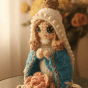  crochet virgin mary