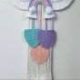 Cloud macrame wall hanging decor 