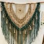Macrame mural
