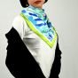Blue Watercolor - square Scarf