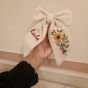 Embroidery hair clip 