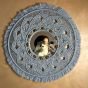 Macrame mandala mirror