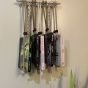 Macrame book hanger 