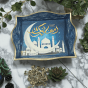 Wooden decoupage tray ramadan kareem