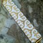 Arabic-style bracelet in white, made of Miyuki beads