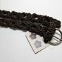 Handmade Dark Brown Macrame Waist Belt
