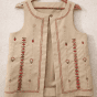 Hand-embroidered  vest from Siwa