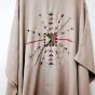 Hand-embroidered ponsho from Siwa