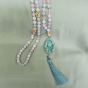 "Al-Rawda" Natural Agate Rosary - 99 Beads