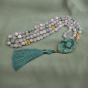 "Al-Rawda" Natural Agate Rosary - 99 Beads