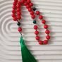 Crimson Serenity Rosary