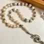 Natural pearl Rosary 