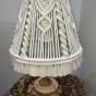 Macrame lamp