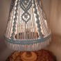 Macrame lamp