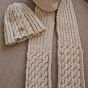Alpaca Wool Men Scarf and Hat